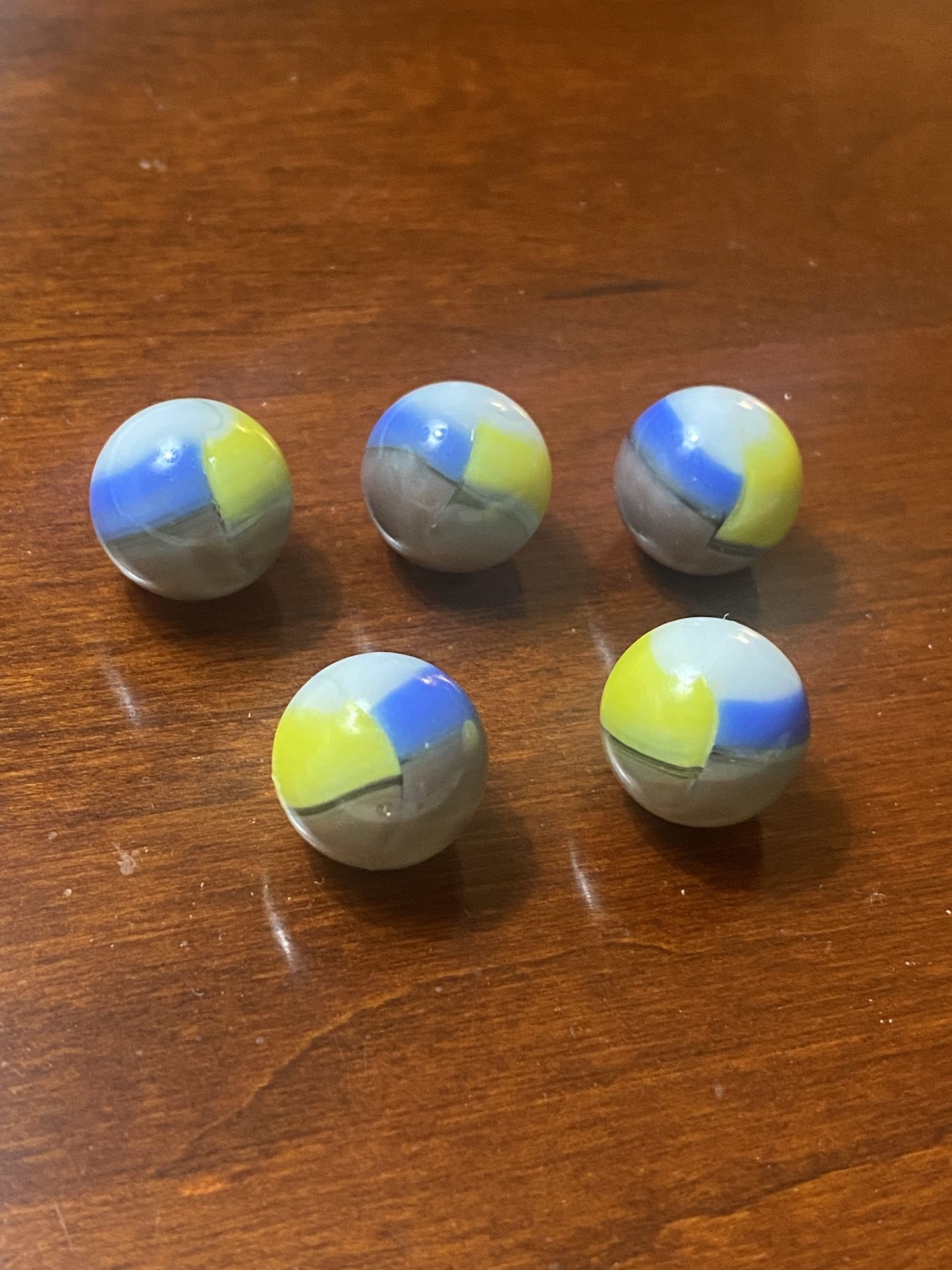 Antique Vitro Agate Tiger Eye Marbles