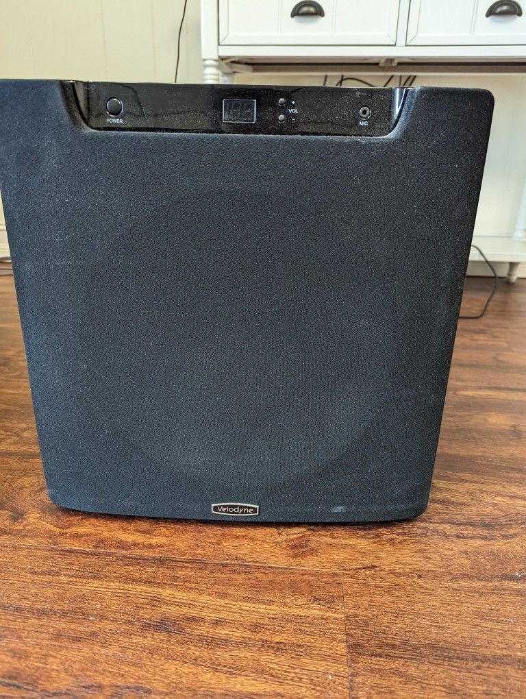 Velodyne Optimum 12 BG Subwoofer 12" 2400 watts dynamic 1200 watts RMS