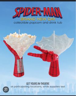Spider man Popcorn Bucket