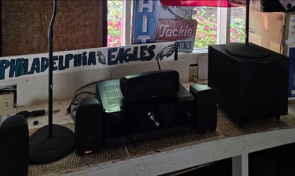 Yamaha receiver and klipsch speakers