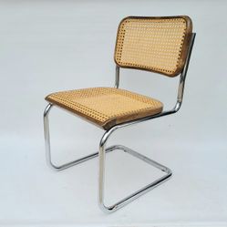 Rare Mid Century Modern 1960-70's Marcel Breuer Cesca Chair Made in Poland by GFM Furniture