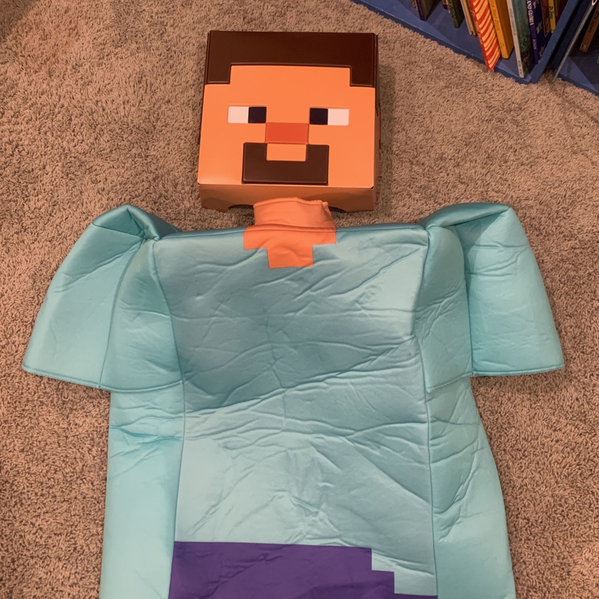 Steve from minecraft costume
