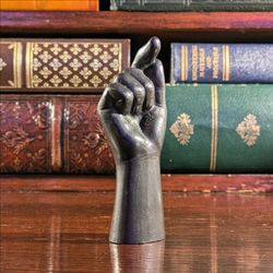 Agelio Batle Right Hand Graphite Sculpture 2008 Signed Figure Drawing Object