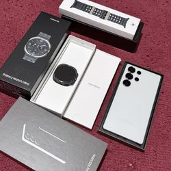 Galaxy S25 Ultra and Galaxy Watch Ultra 2025