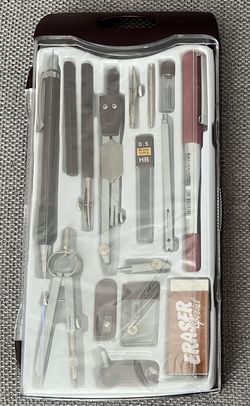 Geometry Drawing Kit & Tool Set 20pc