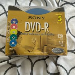 Sony DVD-R 5 Pack