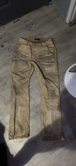 Purple jeans