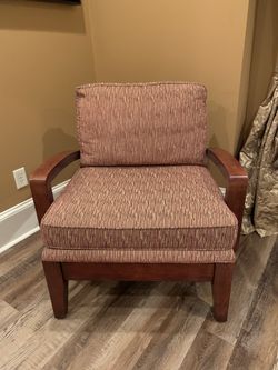 Luxury Cherry wood accent chair