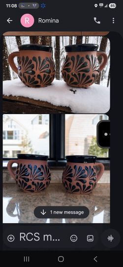 Mexican TALAVERA coffee  mugs 