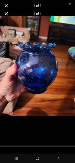 Beautiful  blue vase