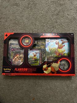 Flareon VMAX Premium Collection - Pokemon TCG Unopened, sealed, brand new