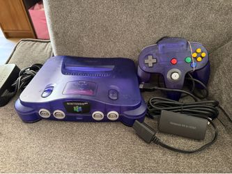 Nintendo 64 funtastic grape
