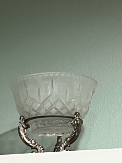 CRYSTAL BOWL +STAND