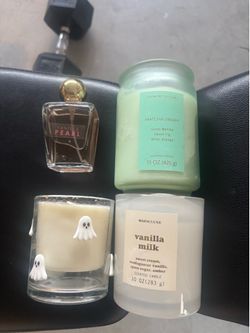 Candles in a perfume