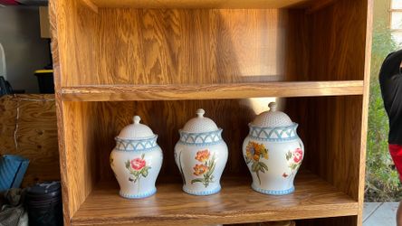 Raymond Waites Hampton Garden jars set