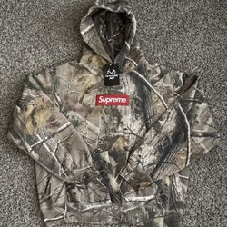 Supreme Box Logo Sweatshirt Real Tree Camo- MEDIUM