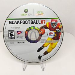 NCAA Football 07 XBOX 360 Disc Only