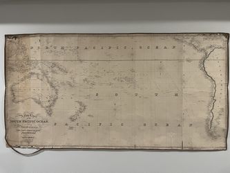 James Imray Nautical Chart - South Pacific Ocean 1851