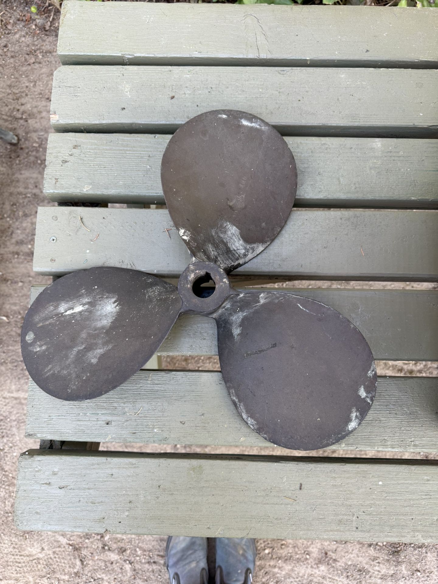 Antique Bronze Brass Boat Propeller 16 Inch