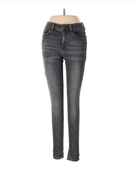 Superdry Women's Charcoal Vintage Skinny Jeans