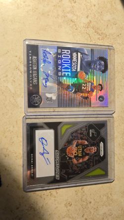NBA Autographed Rookie Card Lot of 2