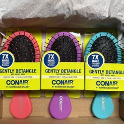 Conair Small Strangle Brush, 3 Colors Available, New