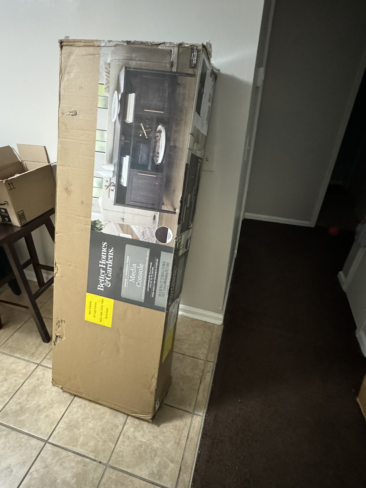 Media Console And Lift-top Coffee Table
