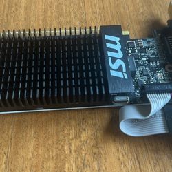 MSI GeForce GT 710 2GB DDR3 Low Profile (2GD3H LP) Graphics Card - Tested Working