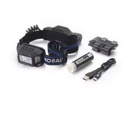 Kobalt 2000-Lumen 8 -Mode LED Rechargeable Headlamp