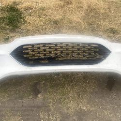2020 - 2022 WHITE FORD ESCAPE COMPLETE FRONT BUMPER LJ6Z17D957A OEM (MM64) YW40