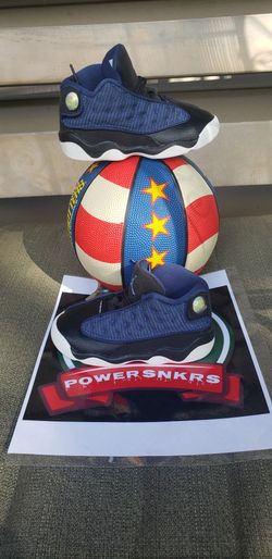 AIR JORDAN RETRO 13 NAVY BRAVE BLUE 