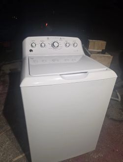 GE GTW465ASJ6WW White Top-Load Washing Machine, Electric, Freestanding