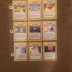 Assorted Trainer Cards (1$ Each)