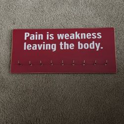 Race Medal Display Board