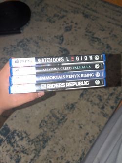 Ps5 games. check description