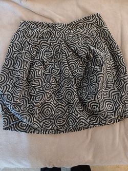 Mini skirt grey and black