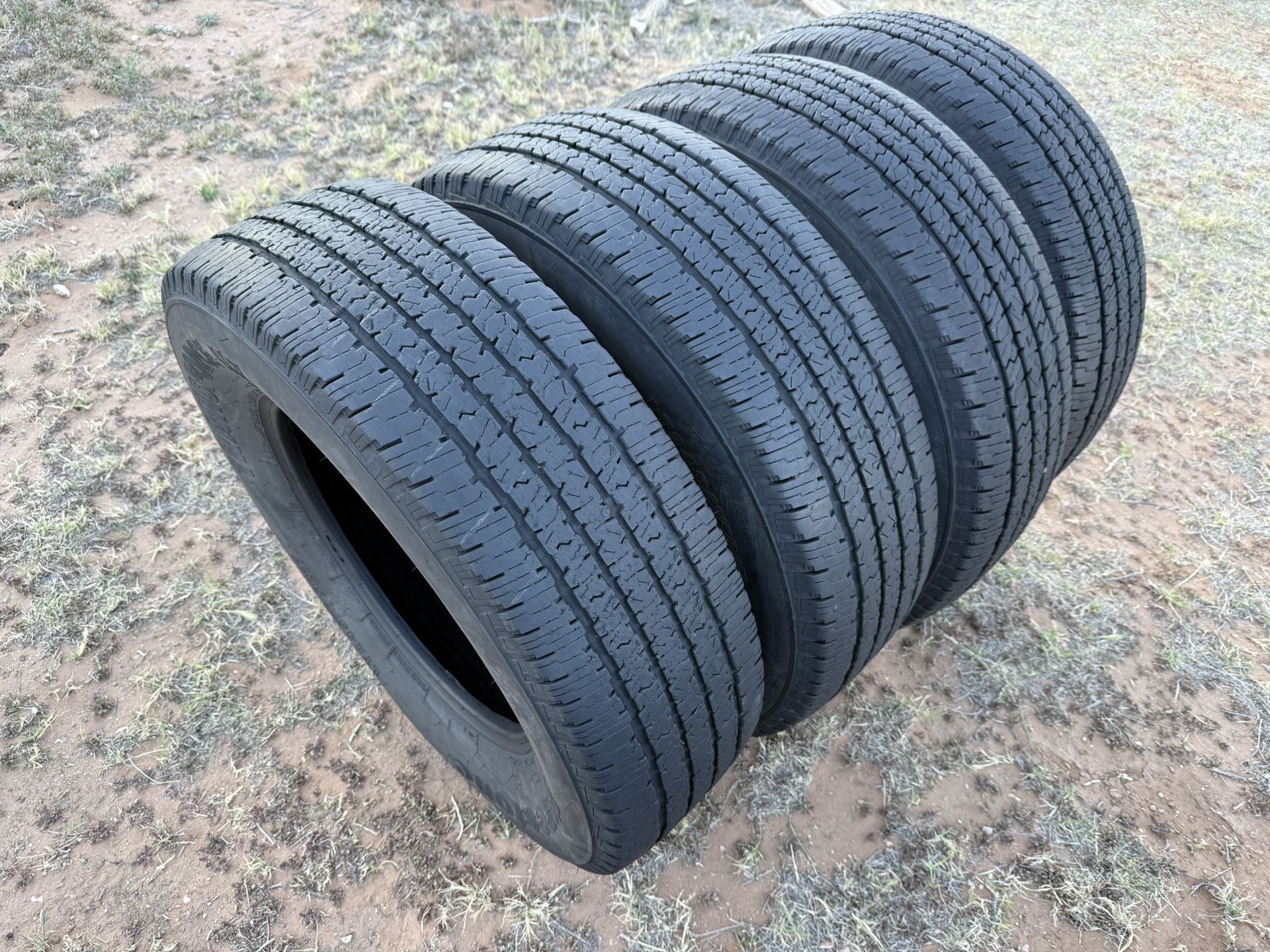 245/75R17 Firestone Transforce HT Tire set of 4