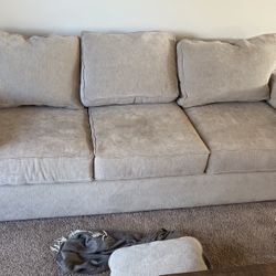 Beige couch
