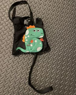 Dinosaur Leash With Mini Pocket, For Toddler 