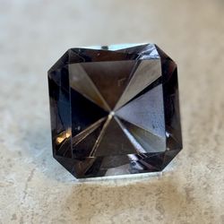 2 Inch SMOKEY GREY DIAMOND DECORATIONS 