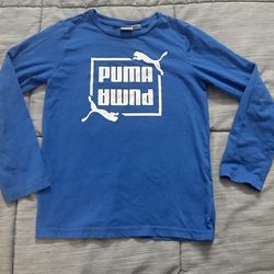 Boy Puma Long Sleeve Shirt