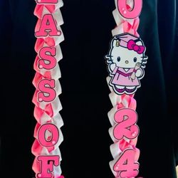 Hello Kitty Graduation Lei