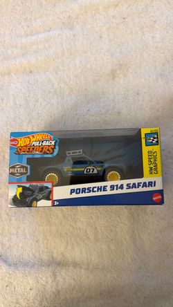 Hot Wheels Pull-Back Speeders Porsche 914 Safari