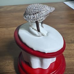 Anillo Plata 925 Con Moissanita 