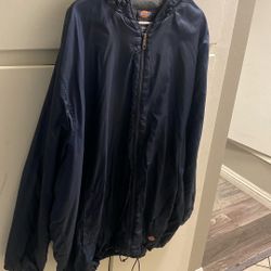 Dickies Navy Blue Windbreaker