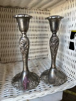 GODINGER ornate whimsigoth candle holders