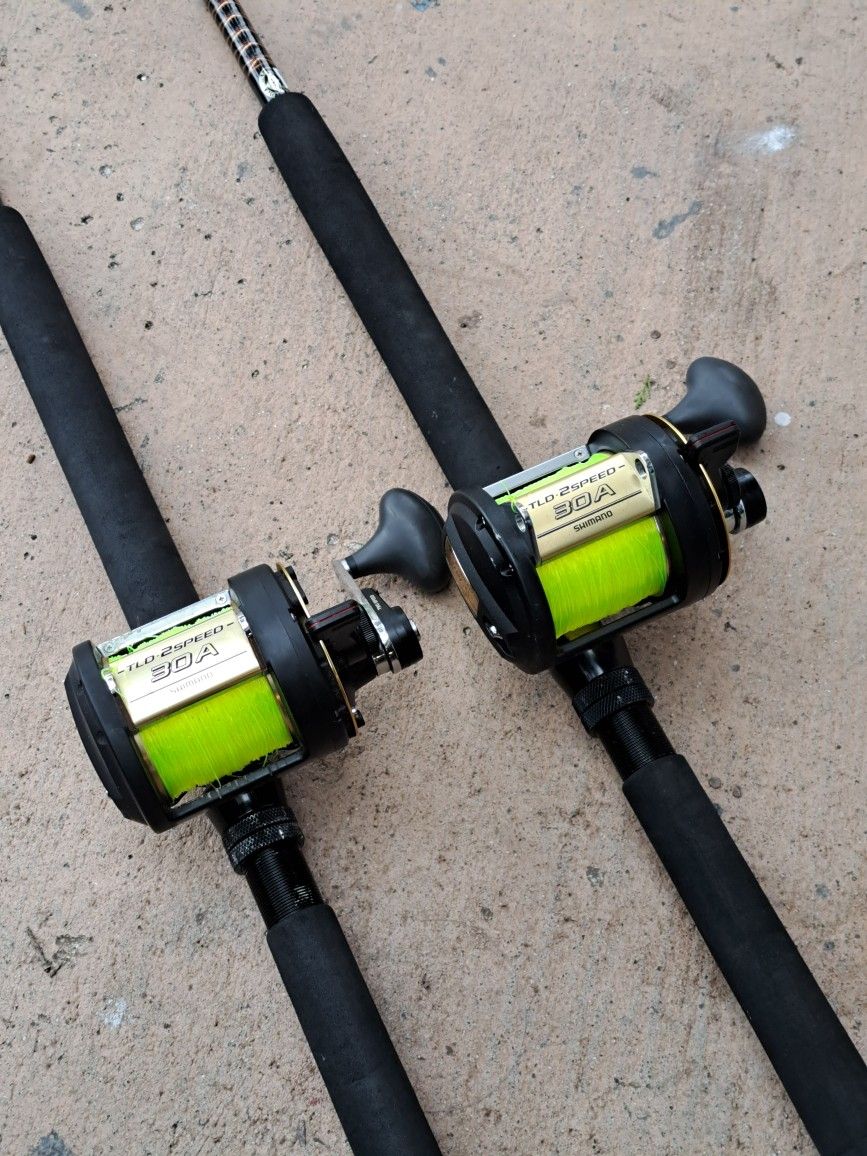 Shimano TLD 30..2 Speed/New Lines/Gold Cup Rod