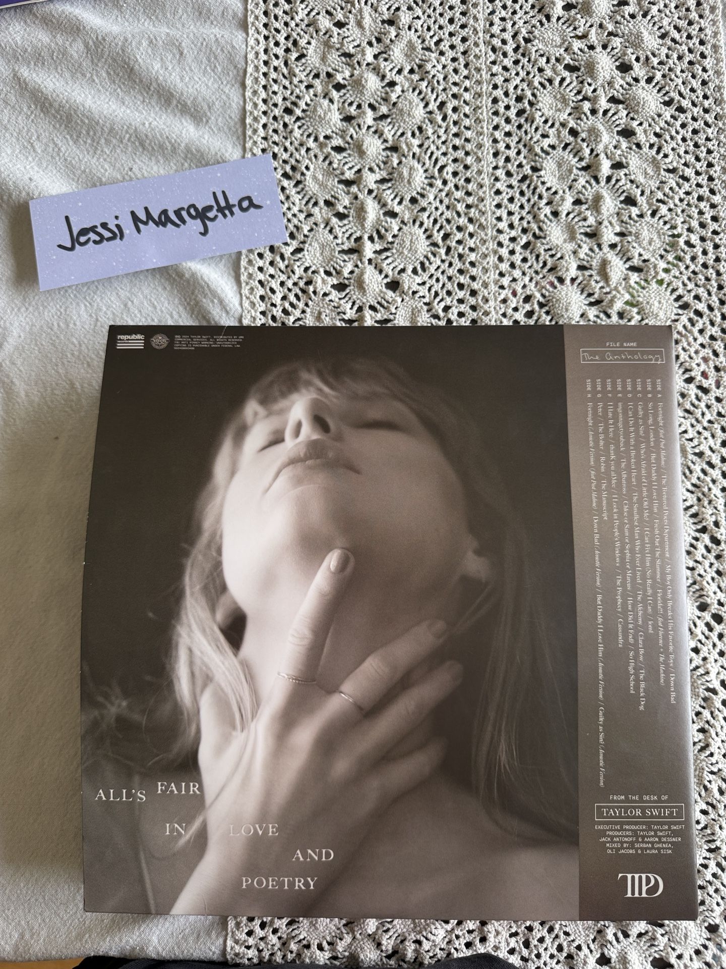 Tortured Poets Department The Anthology