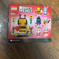 LEGO BrickHeadz Valentine's Bee (40270) New & Factory Sealed