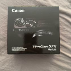 Canon PowerShot G7 X Mark 3